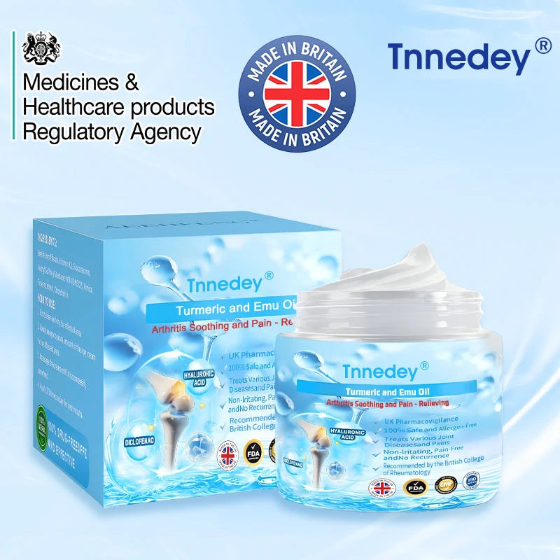 Tnnedey® Arthritis Soothing Pain Relief Massage Gel (Contains Turmeric and Emu Oil)👨⚕️BOA accreditation