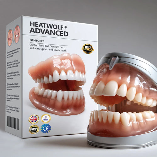 HEATWOLF® - Premium Customized Full Denture Set🦷-The Royal London Dental Hospital accreditation(🍀Limited Time Discount Last 30 Minutes🍀)🍀🍀