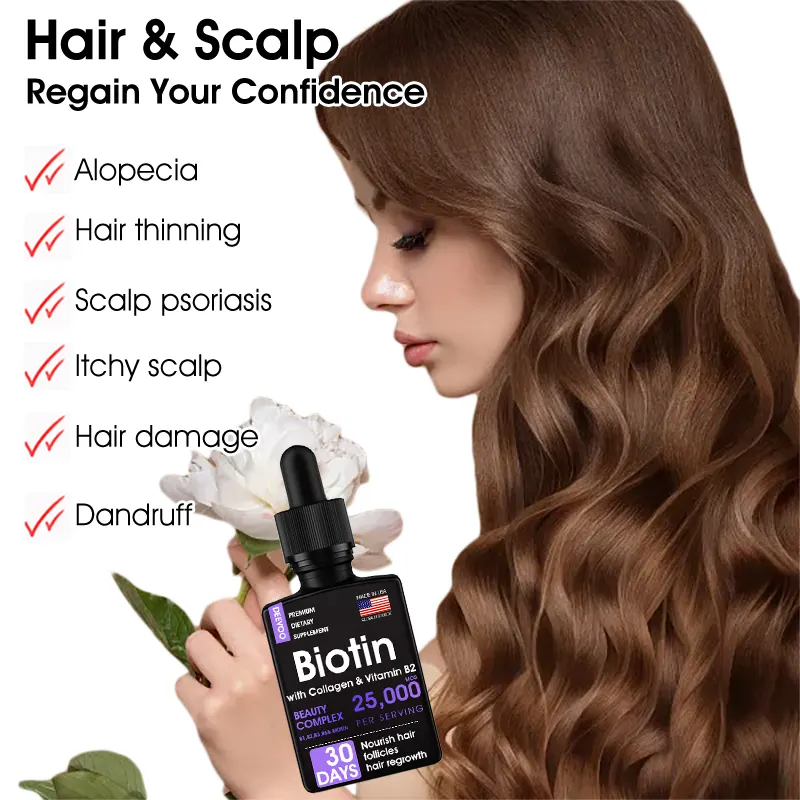 DEEVOO® ✨👩🔬 Hair Root Repair Growth Drops – Achieve Thicker Hair Fast⚡