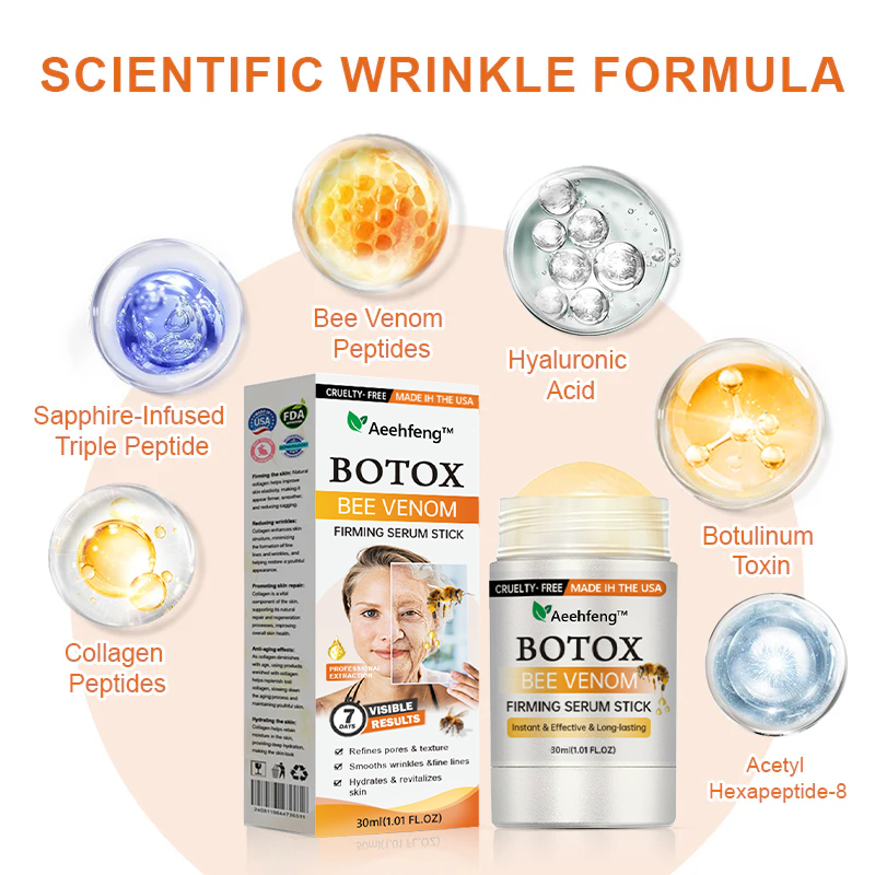 ššMade and Shipped from USAāØAeehfeng⢠Botox Bee Venom Firming Serum Stickš„LAST DAY 80% OFF