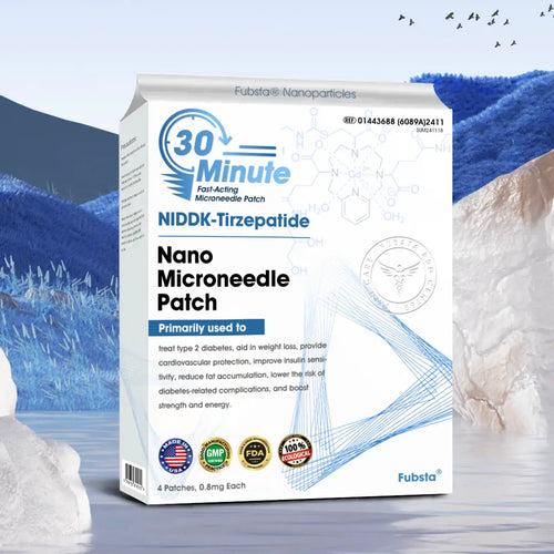 【Fubsta® Official Store】 NIDDK-Tirzepatide Nano Microneedle Patch (Zero Pain, 24/7 Release | Lose 20lbs FAST | 90% Sugar Drop | )