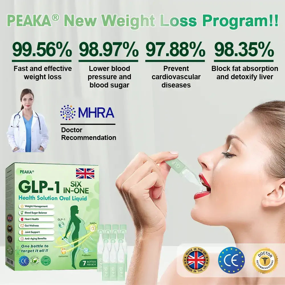 Last Chance – 80% Off! 🇬🇧 PEAKA® Six-in-One Health Drops 🚨 Just one small dose a day — notice a difference in as little as a week. Supports healthy weight, heart function, stable blood sugar, better sleep, joint comfort, and more.