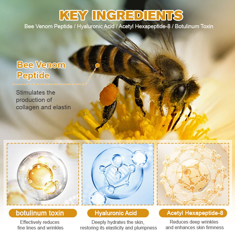 Made and Shipped from the USA✅ Furzero™ Botox Bee Venom Wrinkle Removal Cream-Last Day Promotion 70% OFF