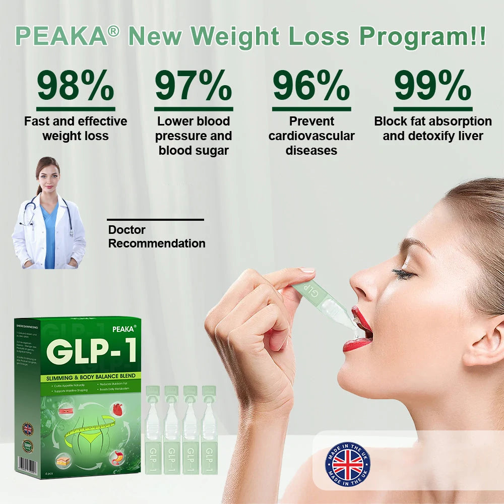 See Real Results in Just 7 Days โ
PEAKAยฎ GLP-1 Oral Solution | Support for Weight Loss, Type 2 Diabetes, Heart Health & Joint Comfort โ Naturally
