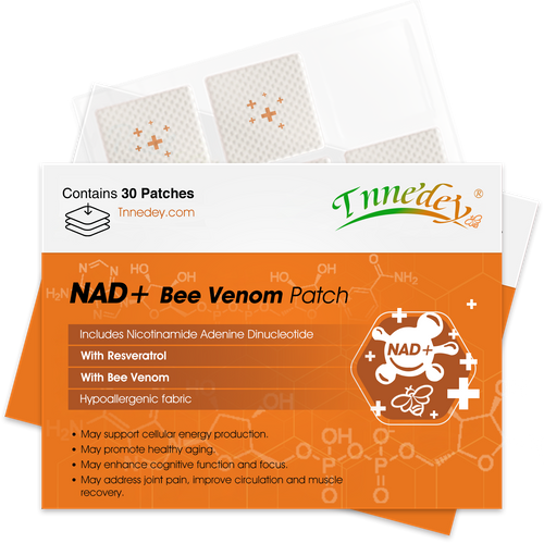 【Tnnedey® Offizieller Shop】 NAD+⚡ Bee Venom Patch – Ultimate Skin Rejuvenation & Energy Boost(Last Day Discount:70%)