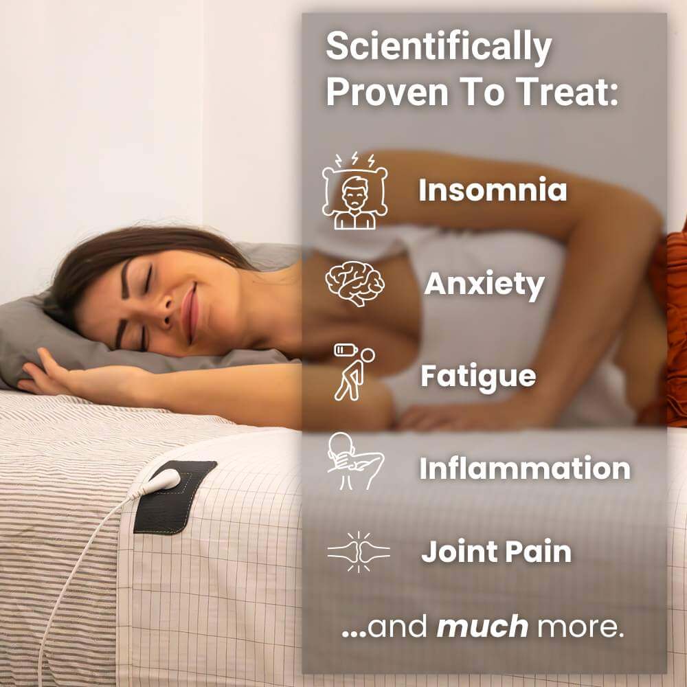 【EMOBARRY® Official Store】 EarthPulse Grounding Mat - (Supports detoxification, inflammation relief, lymphatic health and joint comfort.)