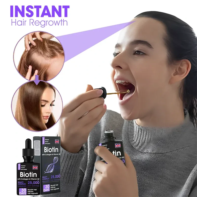 DEEVOO® ✨👩🔬 Hair Root Repair Growth Drops – Achieve Thicker Hair Fast⚡