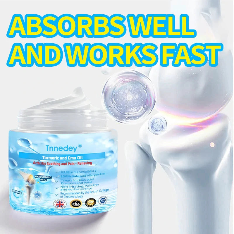 Tnnedey® Arthritis Soothing Pain Relief Massage Gel (Contains Turmeric and Emu Oil)👨⚕️BOA accreditation