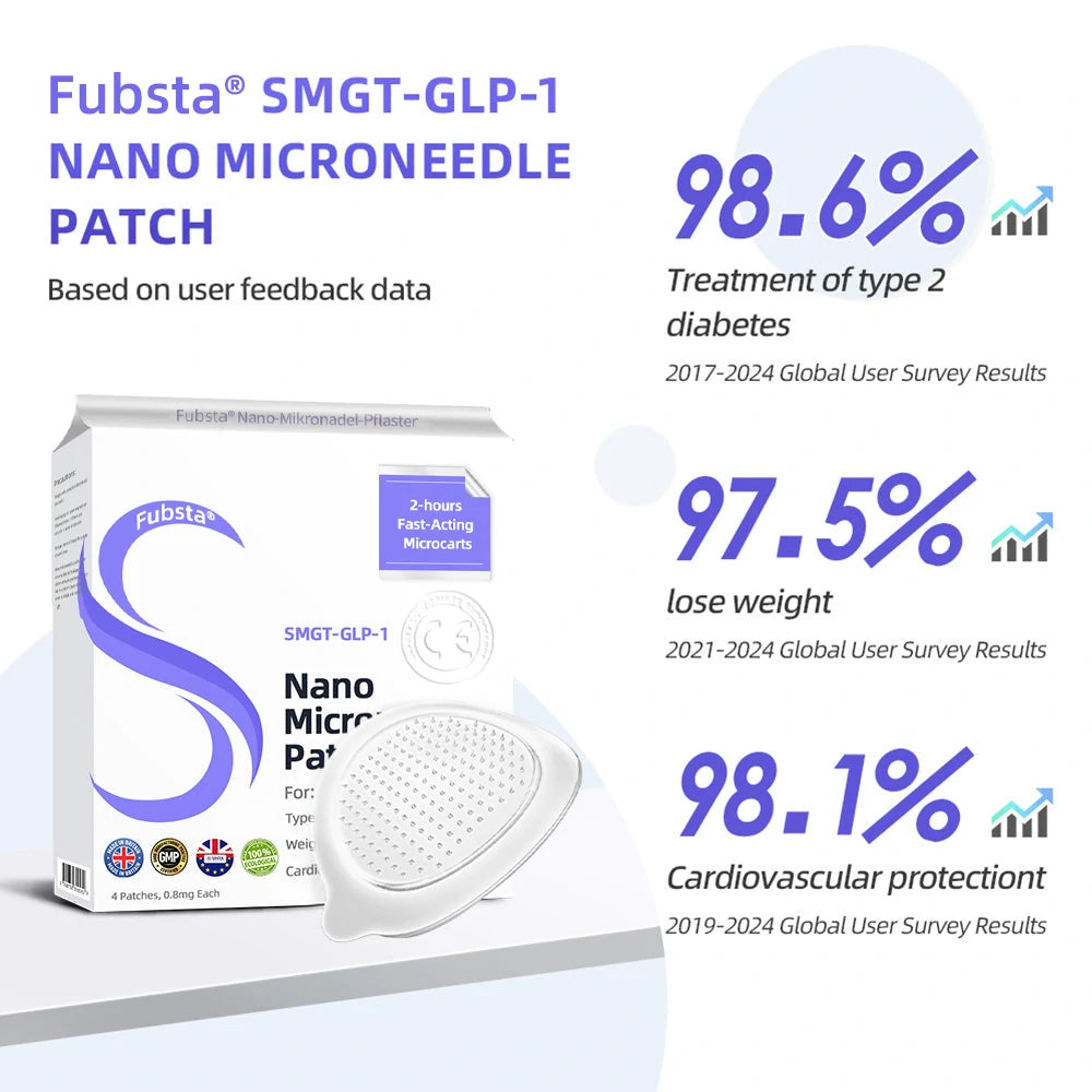 Fubsta™ SMGT-GLP-1 Nano Microneedle Patch 2.0 (✅Painless, long-lasting, addressing diabetes, obesity, and cardiovascular diseases) - 🔥See results in 7 days