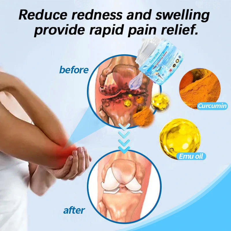 Tnnedey® Arthritis Soothing Pain Relief Massage Gel (Contains Turmeric and Emu Oil)👨⚕️BOA accreditation