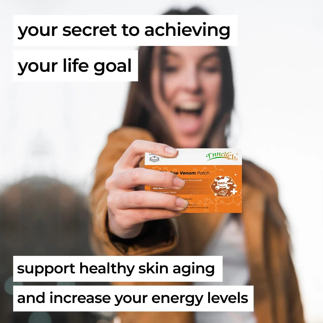 【Tnnedey® Offizieller Shop】 NAD+⚡ Bee Venom Patch – Ultimate Skin Rejuvenation & Energy Boost(Last Day Discount:70%)