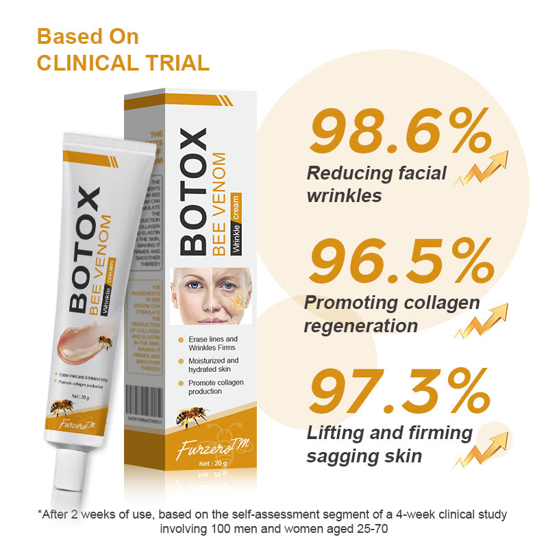 Feel the Difference in Just ONE Use – 70% OFF Today! 💥 Made & Shipped from the UK Fubsta™ Botox Bee Venom Wrinkle Removal Cream – Lifts, Firms & Rejuvenates ✨💆♀️