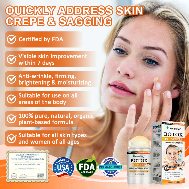 ššMade and Shipped from USAāØAeehfeng⢠Botox Bee Venom Firming Serum Stickš„LAST DAY 80% OFF