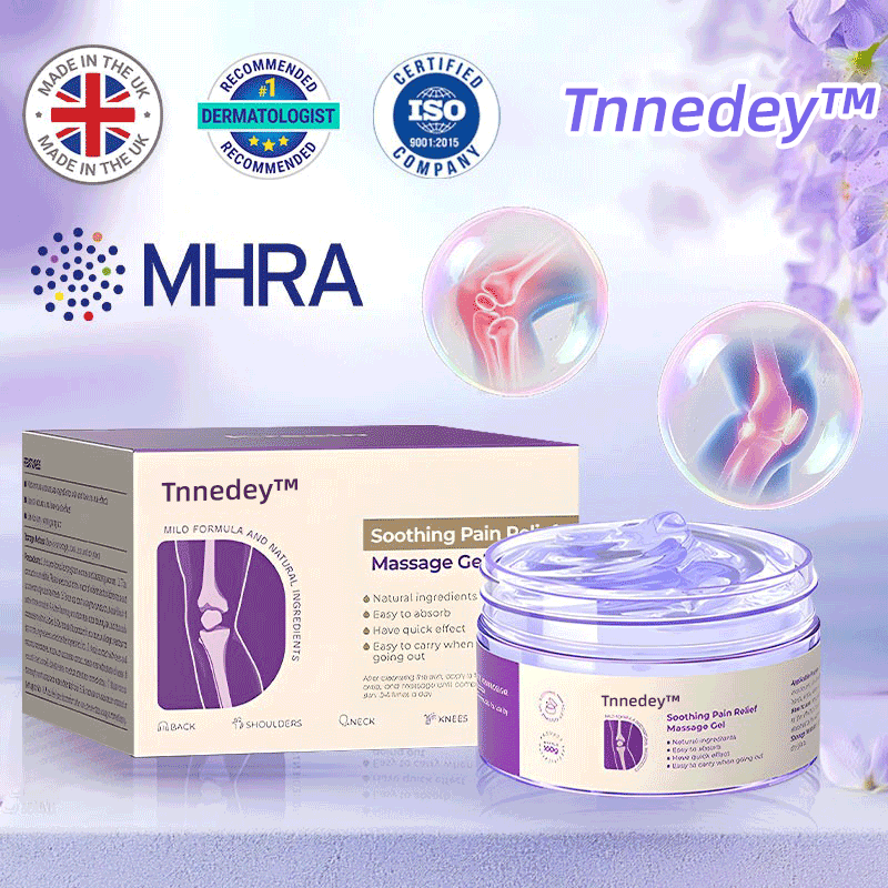 [2025 Official Store] Tnnedey® Turmeric & Emu Oil Arthritis Soothing Pain Relief Massage Gel 👨‍⚕️Orthopaedic Association (BOA) Approved💪⚡