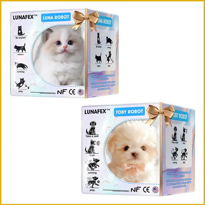 【OFFICIAL STORE】LunaFex® LUNA the Robot Cat 😺& TOBY the Robot Dog🐶 – Perfect Pet Duo for Kids & Family – Last Day for Sale!