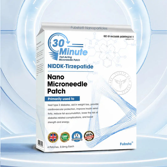 【Fubsta® Official Store】 NIDDK-Tirzepatide Nano  Patch 2.0（ Powerful GLP-1 Fat Burner | No Needles Required | ✅ long-lasting,addressing diabetes, obesity, and cardiovascular diseases）