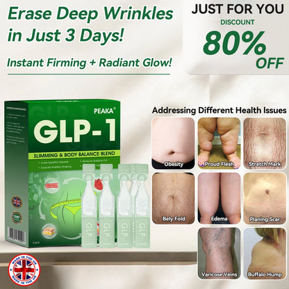 See Real Results in Just 7 Days ✅ PEAKA® GLP-1 Oral Solution | Support for Weight Loss, Type 2 Diabetes, Heart Health & Joint Comfort — Naturally