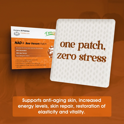 【Tnnedey® Offizieller Shop】 NAD+⚡ Bee Venom Patch – Ultimate Skin Rejuvenation & Energy Boost（Last Day Discount：70%）