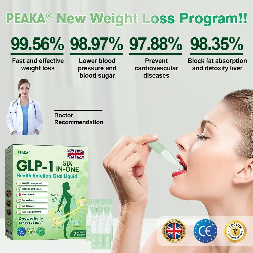| 𝐋𝐚𝐬𝐭 𝐃𝐚𝐲 𝐏𝐫𝐨𝐦𝐨𝐭𝐢𝐨𝐧 𝟖𝟎% 𝐎𝐅𝐅 | 🇬🇧𝐏𝐄𝐀𝐊𝐀® 𝐆𝐋𝐏-𝟏 𝐒𝐈𝐗-𝐈𝐍-𝐎𝐍𝐄 𝐇𝐞𝐚𝐥𝐭𝐡 𝐒𝐨𝐥𝐮𝐭𝐢𝐨𝐧 𝐎𝐫𝐚𝐥 𝐋𝐢𝐪𝐮𝐢𝐝  (𝐄𝐯𝐞𝐫𝐲 𝐨𝐭𝐡𝐞𝐫 𝐝𝐚𝐲, 𝐯𝐢𝐬𝐢𝐛𝐥𝐞 𝐜𝐡𝐚𝐧𝐠𝐞𝐬 𝐢𝐧 𝟕 𝐝𝐚𝐲𝐬） ✅ 𝐅𝐨𝐫 𝐨𝐛𝐞𝐬𝐢𝐭𝐲, 𝐜𝐚𝐫𝐝𝐢𝐨𝐯𝐚𝐬𝐜𝐮𝐥𝐚𝐫 𝐡𝐞𝐚𝐥𝐭𝐡, 𝐝𝐢𝐚𝐛𝐞𝐭𝐞𝐬, 𝐬𝐥𝐞𝐞𝐩 𝐚𝐩𝐧𝐞𝐚, 𝐆𝐮𝐭 𝐇𝐞𝐚𝐥𝐭𝐡, 𝐣𝐨𝐢𝐧𝐭 𝐢𝐬𝐬𝐮𝐞𝐬, 𝐚𝐧𝐝 𝐦𝐨𝐫𝐞