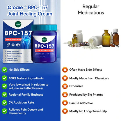 | 𝐋𝐚𝐬𝐭 𝐃𝐚𝐲 𝐏𝐫𝐨𝐦𝐨𝐭𝐢𝐨𝐧 𝟖𝟎% 𝐎𝐅𝐅🇬🇧 𝐂𝐫𝐨𝐚𝐢𝐞® 𝐁𝐏𝐂-𝟏𝟓𝟕 𝐉𝐨𝐢𝐧𝐭 𝐇𝐞𝐚𝐥𝐢𝐧𝐠 𝐂𝐫𝐞𝐚𝐦 - 🦴(Treats Arthritis, Neuropathy, Rheumatism, Sports Injuries & More)🏆