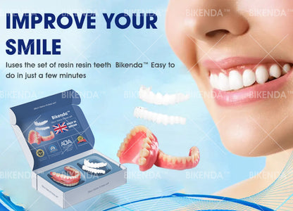 Bikenda™ Premium Custom Silicone Denture Set(⏰Limited time discount Last 30 minutes⏰)