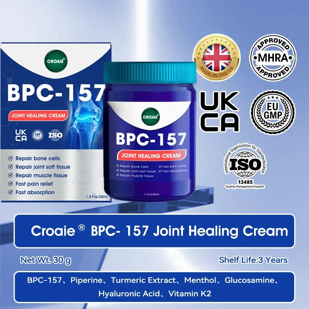 | 𝐋𝐚𝐬𝐭 𝐃𝐚𝐲 𝐏𝐫𝐨𝐦𝐨𝐭𝐢𝐨𝐧 𝟖𝟎% 𝐎𝐅𝐅🇬🇧 𝐂𝐫𝐨𝐚𝐢𝐞® 𝐁𝐏𝐂-𝟏𝟓𝟕 𝐉𝐨𝐢𝐧𝐭 𝐇𝐞𝐚𝐥𝐢𝐧𝐠 𝐂𝐫𝐞𝐚𝐦 - 🦴(Treats Arthritis, Neuropathy, Rheumatism, Sports Injuries & More)🏆